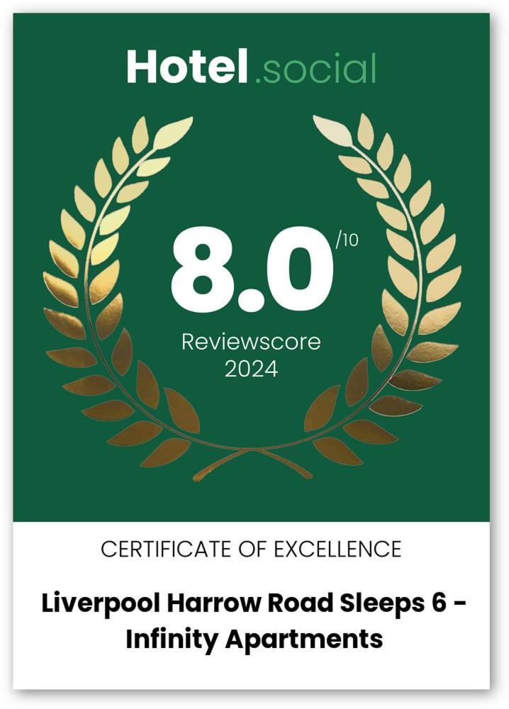 Liverpool Harrow Road Sleeps 6- Infinity Apartment Zewnętrze zdjęcie